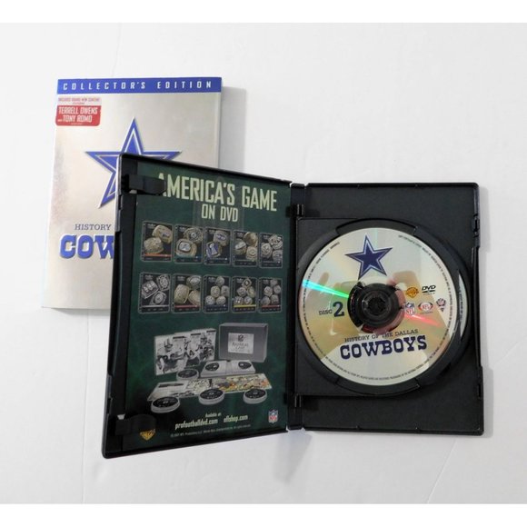 History of The Dallas Cowboys 1960-2008 DVD Collectors Edition - Picture 3 of 5